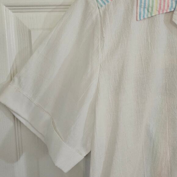Vintage Cape Cod Sportswear Outfit Grandma Cottage Core Vintage Pastel Medium - Picture 6 of 12